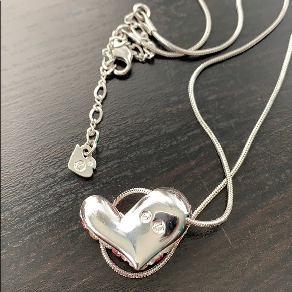 Swarovski crystals heart shaped necklace - Picture 3 of 3